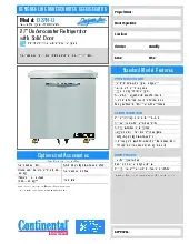 continental-refrigerator-d27n-u-refrigerator-undercounter-reach-in-specshee-250817y2v6px.pdf