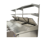 Atosa USA MROS-93P, Stainless Steel Double Overshelf for 67" Pizza Prep Table