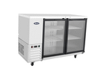 Atosa USA SBB59GGRAUS1, Shallow Depth Glass Door Back Bar Coolers
