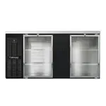 Continental Refrigerator BB69NGD, Back Bar Cabinet, Refrigerated