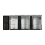 Continental Refrigerator BB90SNGD, Back Bar Cabinet, Refrigerated