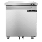 Continental Refrigerator D27N-U, Refrigerator, Undercounter, Reach-In