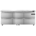 Continental Refrigerator D72N-U-D, Refrigerator, Undercounter, Reach-In