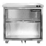 Continental Refrigerator SW32NGD-U, Refrigerator, Undercounter, Reach-In